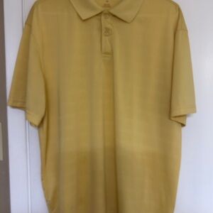 Haggar Men's Mustard Polo Shirt